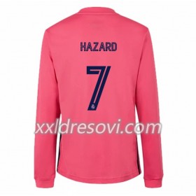 Real Madrid Eden Hazard 7 Drugi Nogometni Dres 2020-2021 Dugim Rukavima